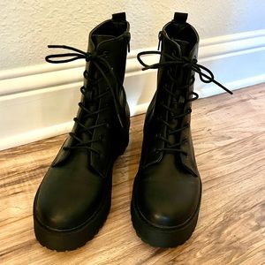 Madden Girl Combat Boots